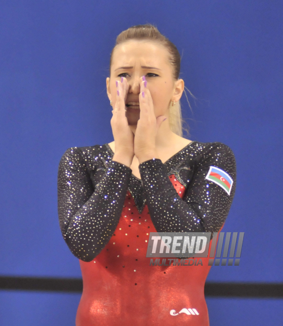 The 22nd Baku Championship and Competitions among Age Categories in Men’s and Women’s Artistic Gymnastics. Baku, Azerbaijan, Oct.02, 2015 